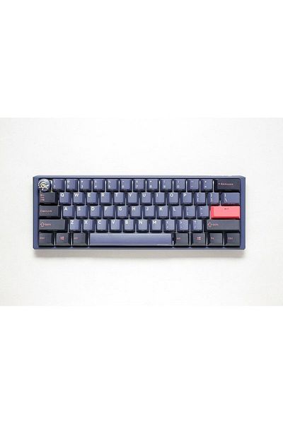 Ducky One 3 Cosmic Blue 60% Mechanical Gaming Keyboard - Cherry Red