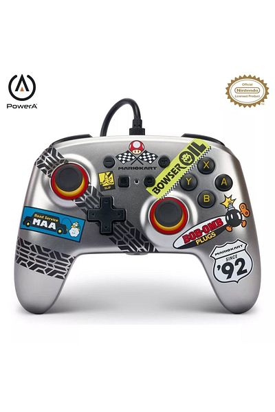 Powera Mario Kart Enhanced Wired Controller Nintendo Switch