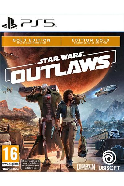 Ubisoft لعبة Star Wars Outlaws Gold Edition لجهاز PS5