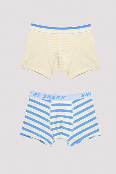 Penti Boy's Shark Dark Blue 2-Piece Boxers