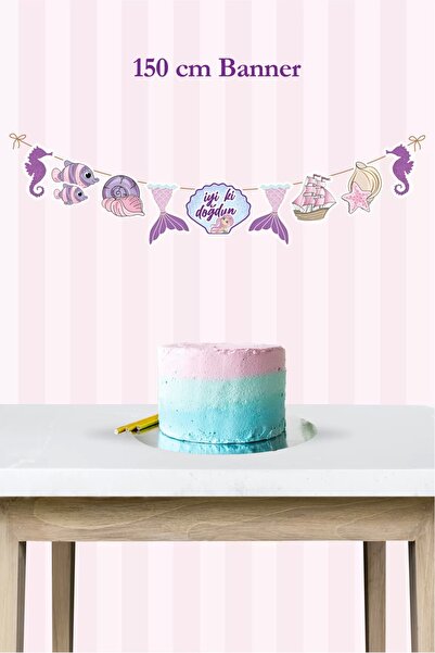 neşeli günlerim Mermaid Concept Large Banner - Χοντρό Χαρτί 150εκ