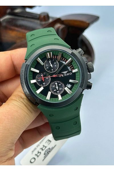 FERRO All Functions Active Silicone Cord Men's Wristwatch