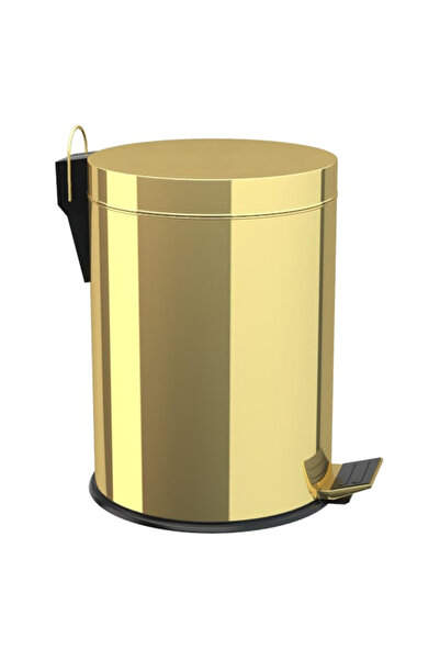 FKN Altın Pedallı Çöp Kovası