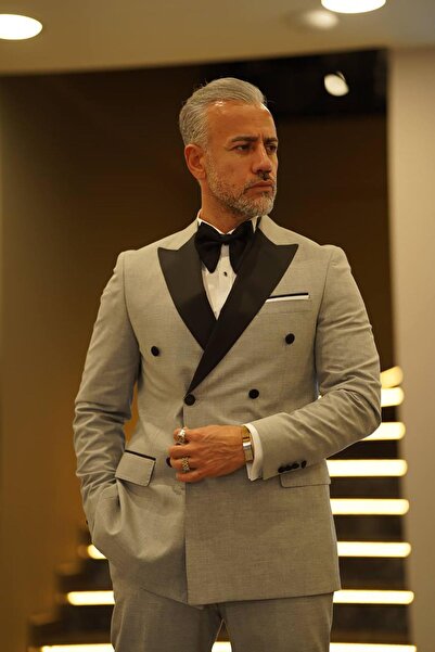 Fc Plus Damatlık Kruvaze Takım Elbise