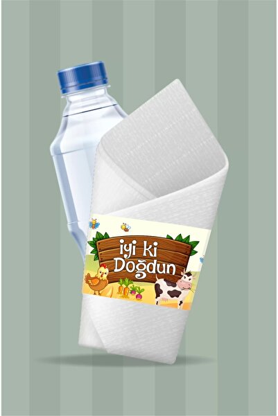 neşeli günlerim Farm Concept Napkin Wrap 16pcs