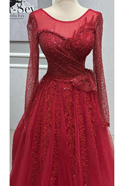 EKY GÖR SEV WEDDING DRESS KIRMIZI NİŞANLIK