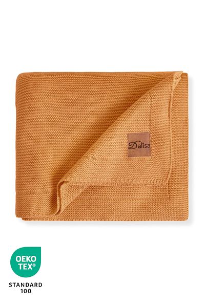 Dalisa Di Alina Mustard Knitwear Bedspread - With TV Blanket, 150x200