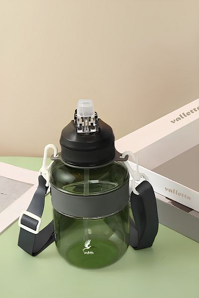 valletta Pagoda Bpa Free Water Bottle 1 Lt Black Water Bottle, Water Bottle, Water Bottle