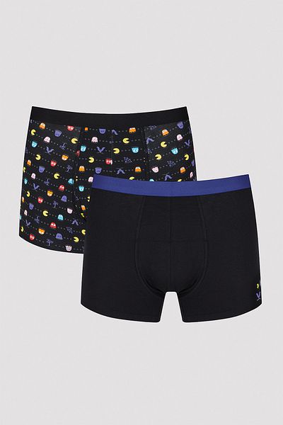 Penti Pacman Black 2 Pack Boxers