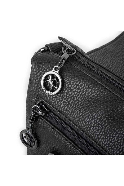 Nas Bag Geantă neagră naturală pentru femei