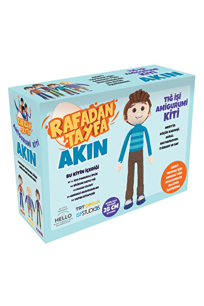 Genel Markalar Amigurumi Seti, Rafadan Tayfa Akın, Amigurumi Oyuncak