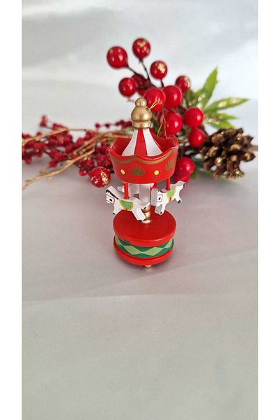 SOUL BY A&B Carousel Christmas Ornament Pine Tree Ornament Boxed Gift Christmas New Year Gift