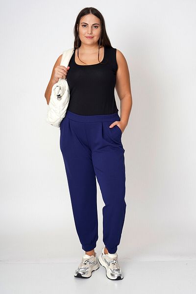 Büyük Moda Pantaloni de jogging cu textura moale