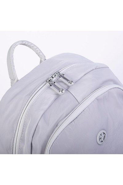 Nas Bag Gray Unisex Waterproof Multi-compartment Lightweight Sporty Backpack