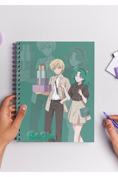 Home Sailor Moon Usagi Anime Spiral Notebook A5 (50 Sheets)