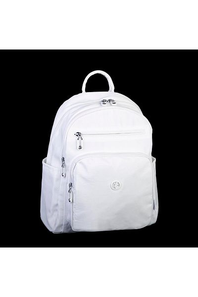 Nas Bag Λευκή τσάντα Unisex - Ελαφρύ, Αδιάβροχο, Πολλαπλών Διαμερισμάτων (ΑΔΙΑΒΡΟΧΟ)
