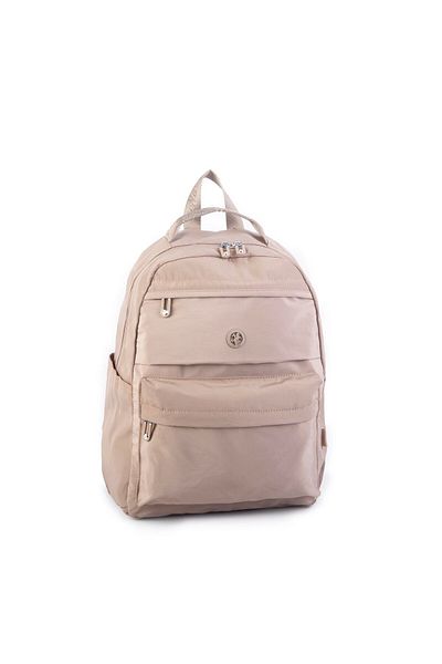 Nas Bag Unisex Extra Light Αδιάβροχο σακίδιο πλάτης πολλαπλών τμημάτων - 30x40 cm Mink