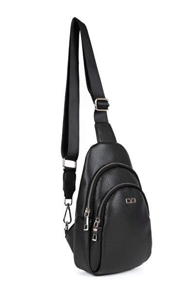 HNB ÇANTA Women's Crossbody Bag Mv131 Black