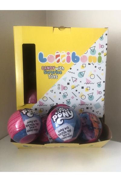 Lolliboni لعبة مفاجأة MyLittlePony على شكل كرة