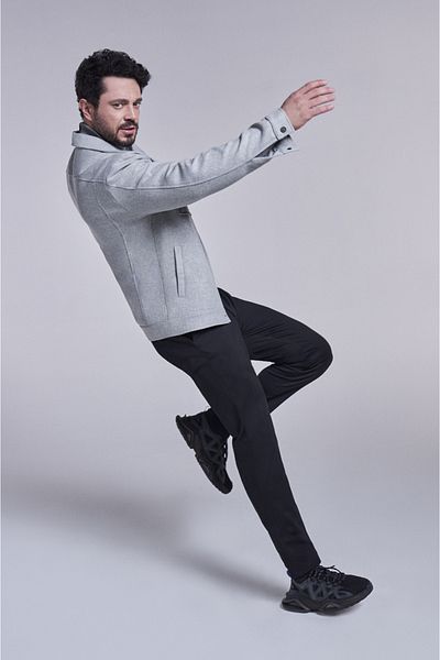 Avva Pantofi negru cu talpă flexibilă pentru bărbați A32y8001