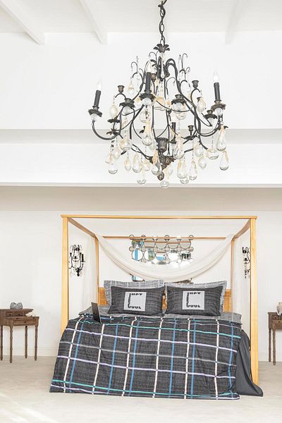 Altınbaşak Pandora Odessa Gris Duvet Cover Set