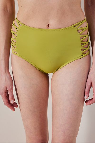 Penti High Fashion Ölgrüner Bikini-Unterteil