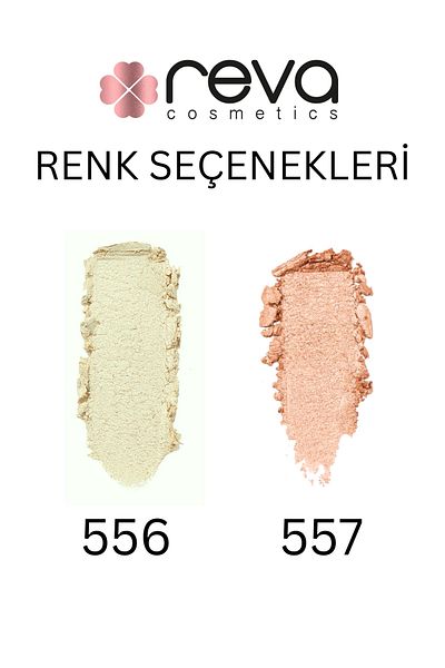 REVA 557 Model Powder Pink Illuminating Stick Highlighter with Vegan and Clean Content