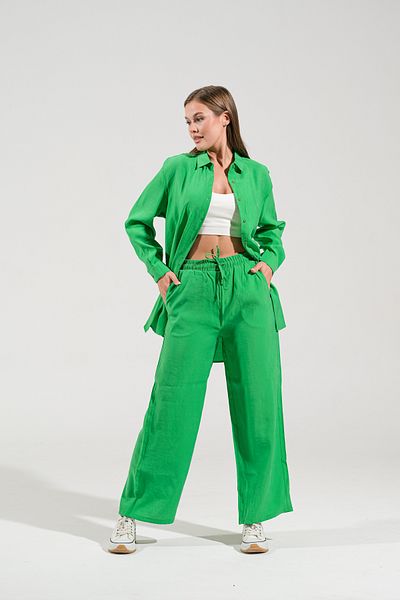 thepery Modal Fabric Pant Shirt Double Set