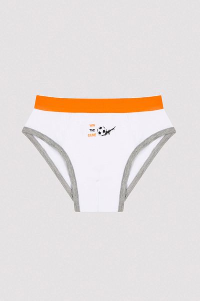 Penti Boy's Slogan Printed 2-Piece Slip Panties