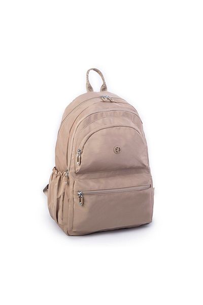 Nas Bag Large Size Waterproof Unisex Backpack - Light Mink