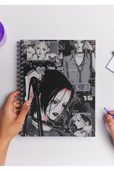 Home Nana Anime Spiral Notebook A5 (50 Sheets)