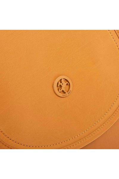 Nas Bag Women's Water Proof Ultra Light Double Eyed Medium Backpack Mustard