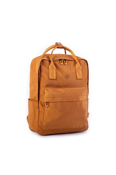 Nas Bag Mustard Unisex Large Size Waterproof Backpack and Handbag - 29X40 cm