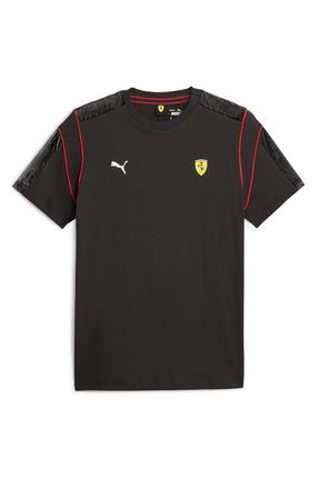 Puma Siyah Erkek Bisiklet Yaka Normal Kal p T Shirt 62093801 Ferrari Race MT7 Tee Fiyat Yorumlar Trendyol