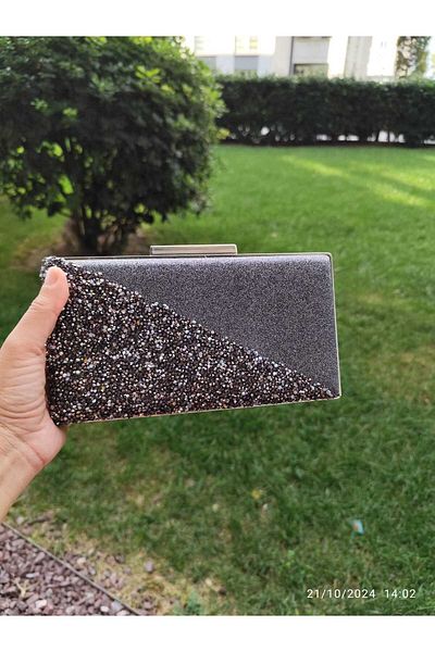 lowell home Βραδινή τσάντα φορέματος Half Stone Box