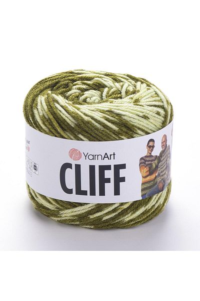 Yarnart Cliff Marbled Hand Knitting Yarn - Marbled 8308 Model