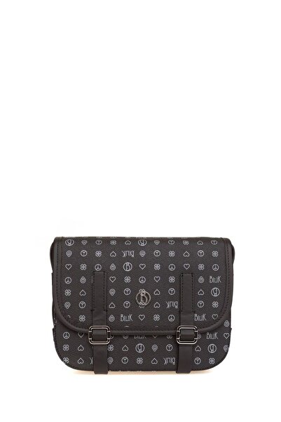 Bilik Deri Монограма Чорна жіноча сумка через плече IV Z-24-MG