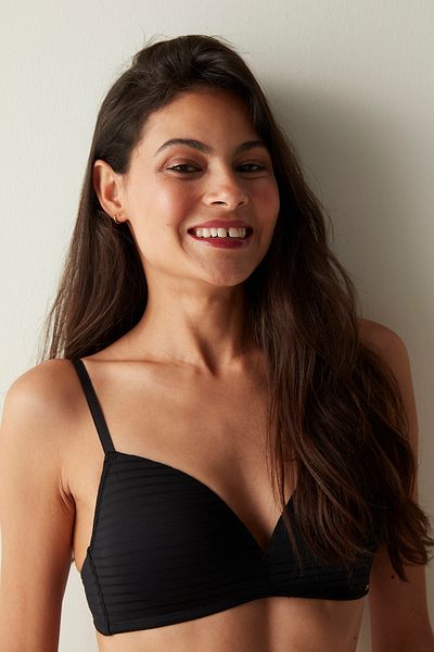 Penti Cozy Nude Colors, μη ασύρματο μαύρο σουτιέν