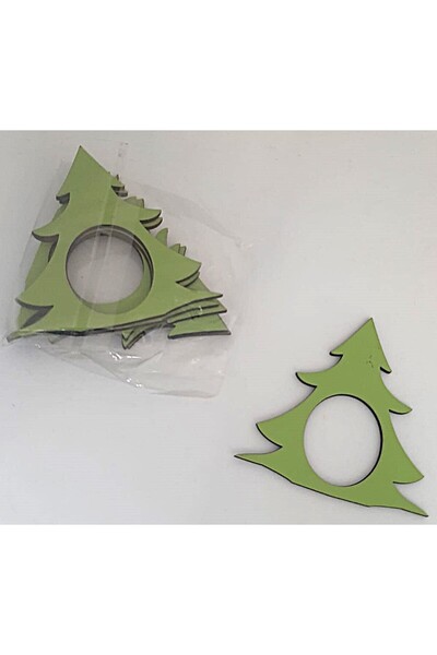 ELSA New Year Themed Napkin Holder Set - 6 Pieces Stylish and Elegant Design