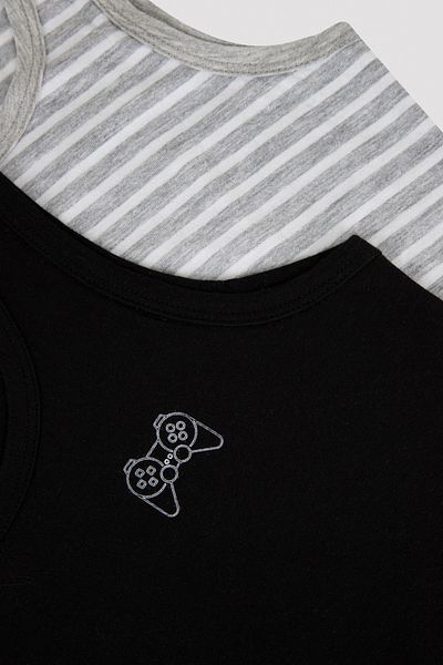 Penti Multicolored Boy's Patterned 2-Piece Undershirt