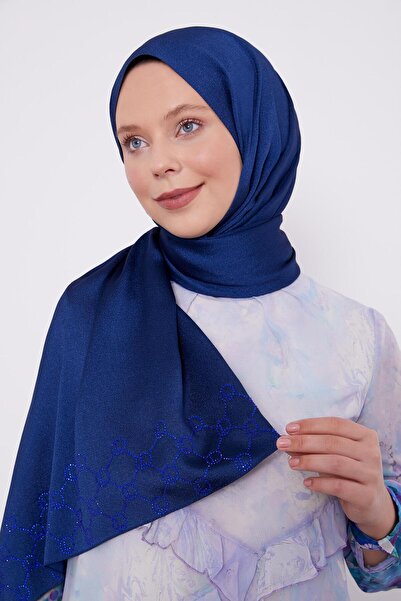 Levidor Saks Altıgen Desen Diamond Şal