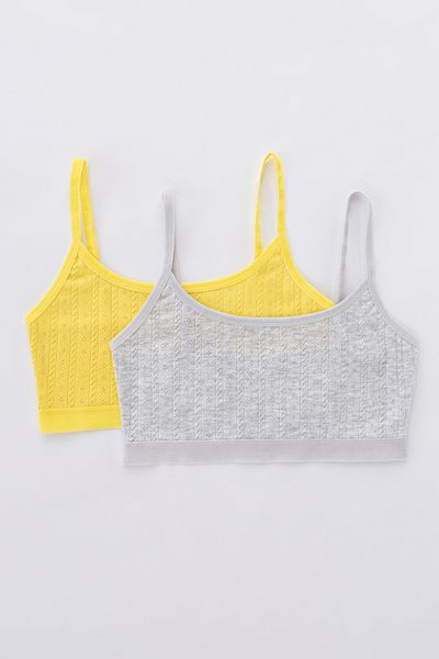 Penti Multicolored Girl's Meadow 2-pack Half Tank Top