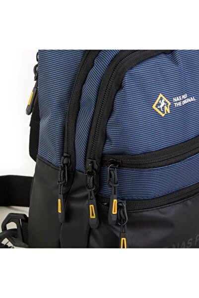 Nas Bag -Nas Polo (Waterproof) Outdoor Men's Waist and Cross Body Bag Navy Blue