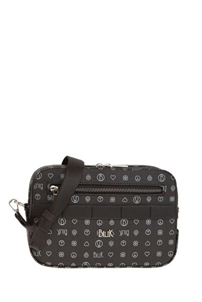 Bilik Deri Монограма Чорна жіноча сумка через плече IV Z-25-MG