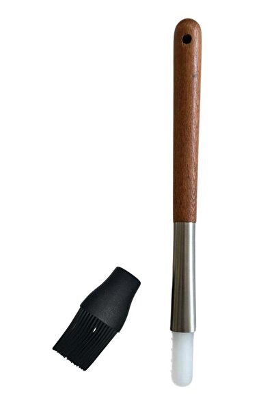 Atbyhome Wooden Handle Silicone Brush Thn75480