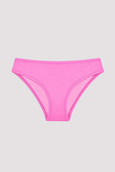 Penti Kız Çocuk Butterfly Halter Parlak Pembe Bikini Takımı