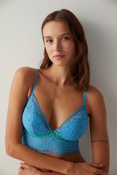 Penti Μπλε σουτιέν Grandeur Lace