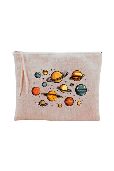 lili hediyelik Τσάντα μακιγιάζ Universe Printed