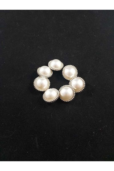 KULMAÇ AKSESUAR Pearl Stone Button (Series of 6)