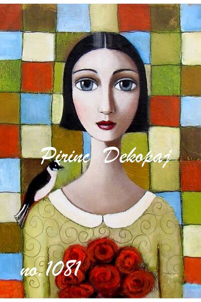 LİNEART Lineart Pirinç Dekopaj Kağıdı No:L1081- 29x42cm